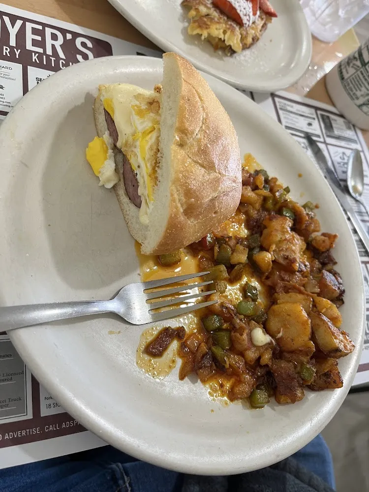 Egg and Cheese on a Kaiser Roll